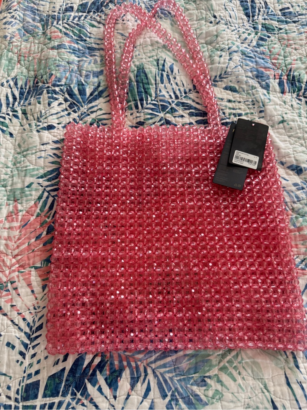 Forever 21, new with tags, and very Y2K/girly beaded-bag